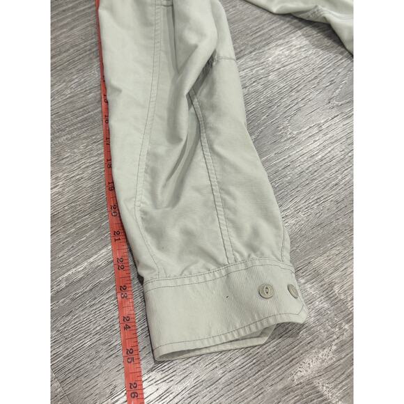 Kuhl Born In The Mountains Beigh Long Sleeve Nylon Polyester Hiking Shirt Mens L - Picture 5 of 6